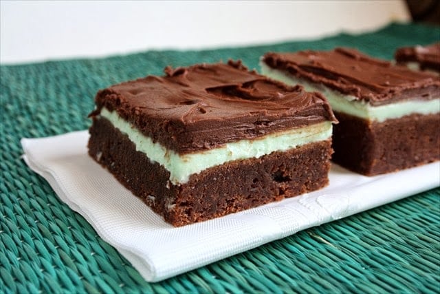 THE BEST MINT BROWNIES: Butter With A Side of Bread