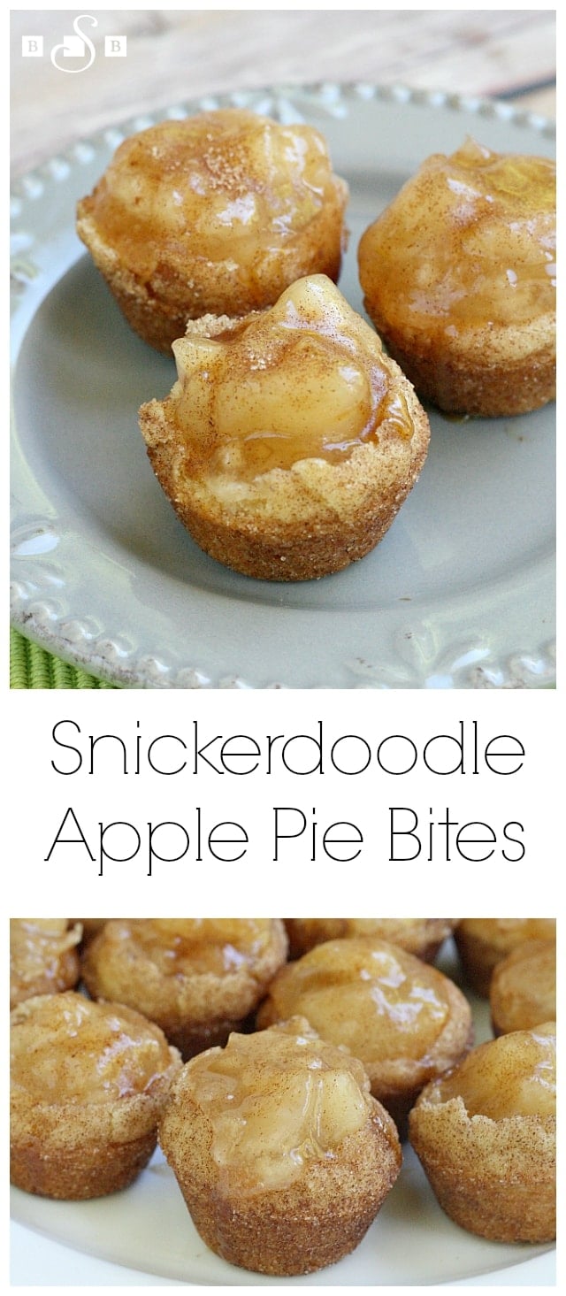 Snickerdoodle Apple Pie Bites - Butter With a Side of Bread